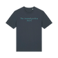 India Ink Grey Printed T-shirt