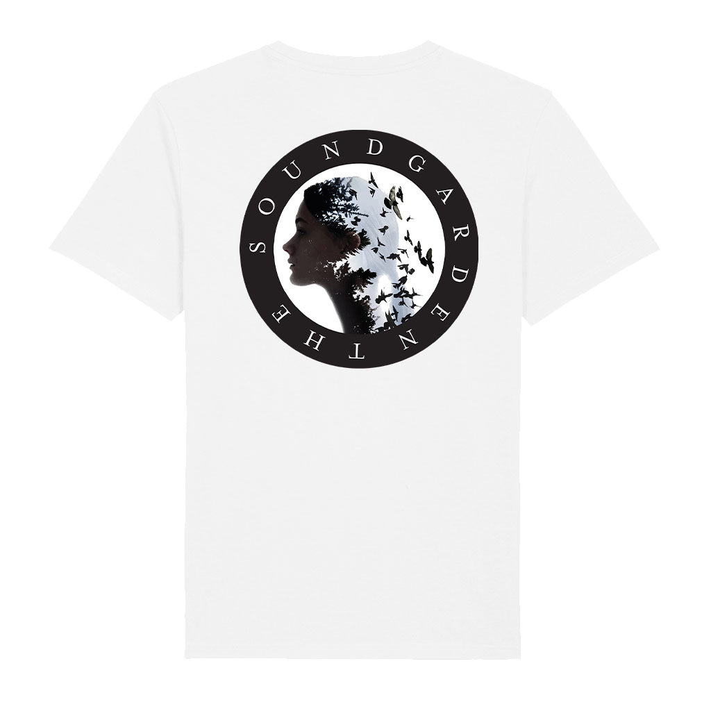 The Soundgarden Girl And Birds Front And Back Print Men's Organic T-Shirt-The Soundgarden Ibiza