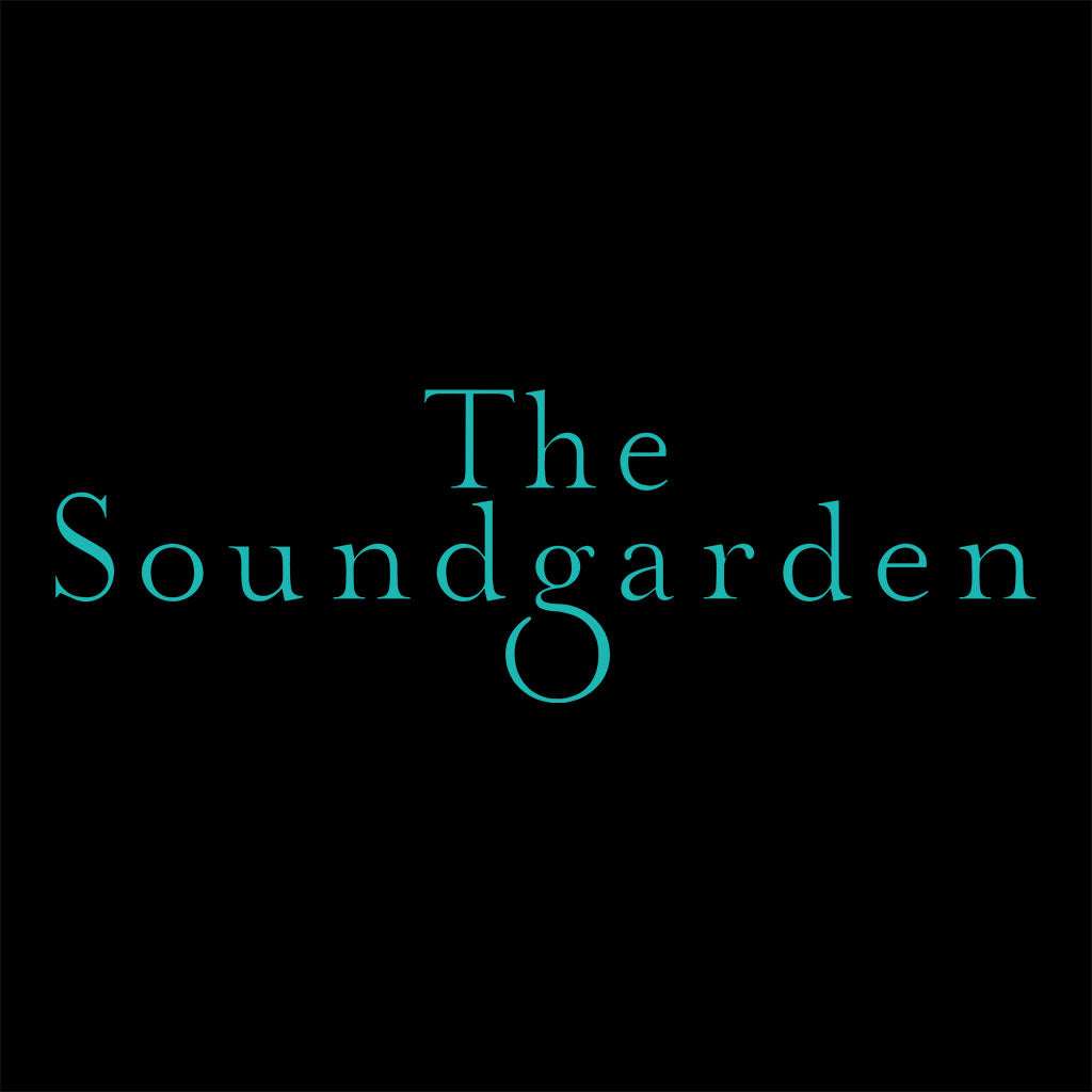 The Soundgarden Two Line Teal Logo Roll Top Backpack-The Soundgarden Ibiza