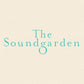 The Soundgarden Two Line Teal Logo Organic Cotton Canvas Wristlet Zip Pouch-The Soundgarden Ibiza