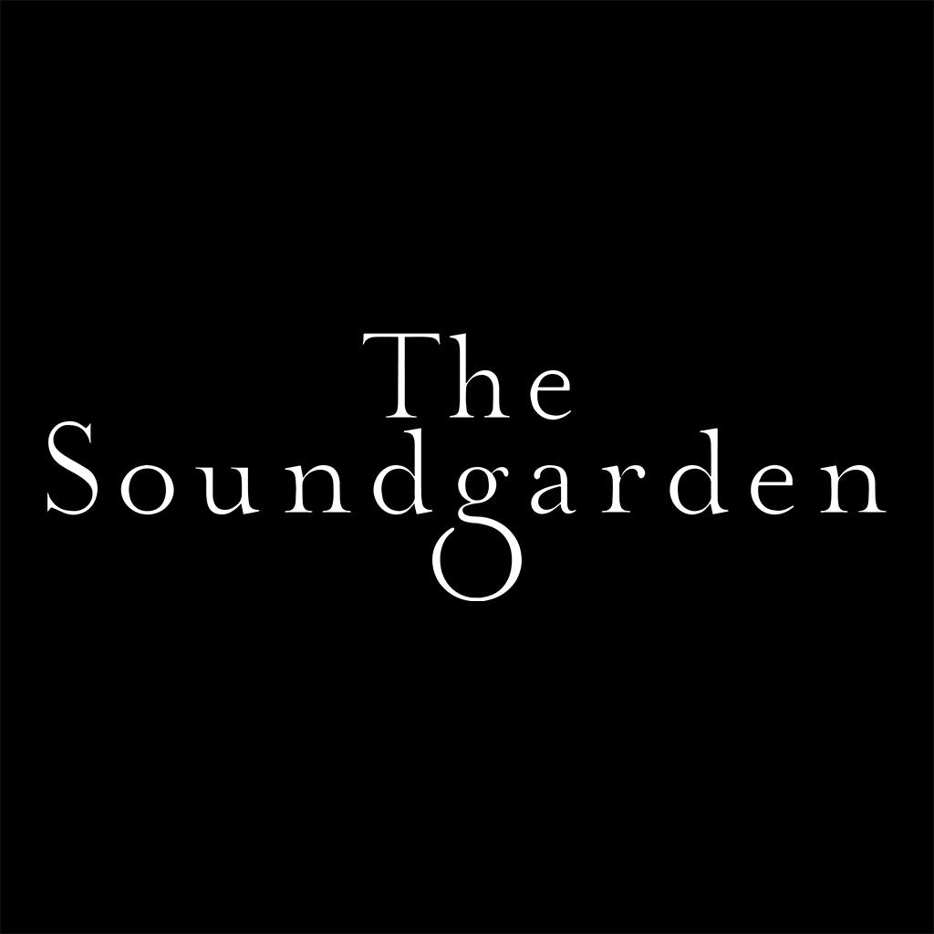 The Soundgarden Two Line White Logo Trucker Cap-The Soundgarden Ibiza