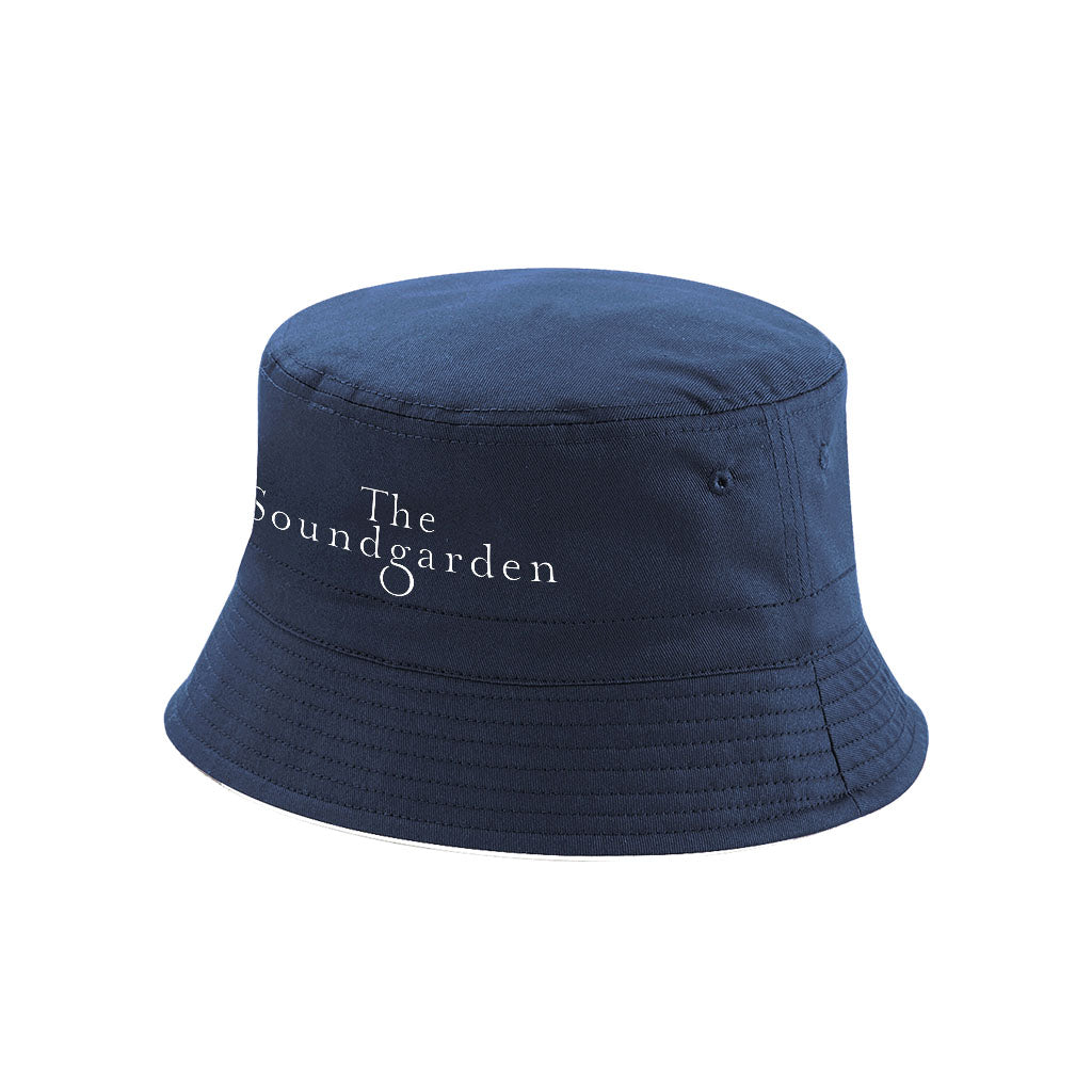 The Soundgarden Two Line White Logo Reversible Bucket Hat-The Soundgarden Ibiza